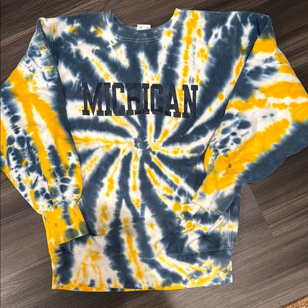 Michigan Tie-Dye Sweatshirt